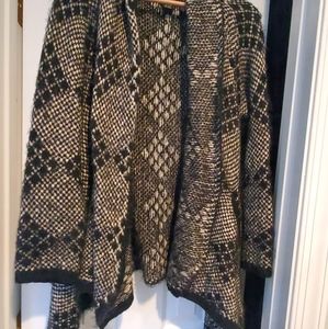 BCBG open front cardigan, XL
